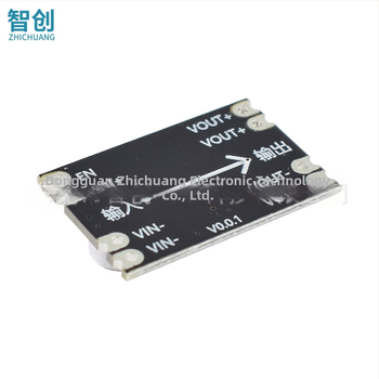 Modul de alimentare DC-DC cu conversie step-down, ieșiri duale 12V și 5V, 2A, intrare 6,3–50V, design compact