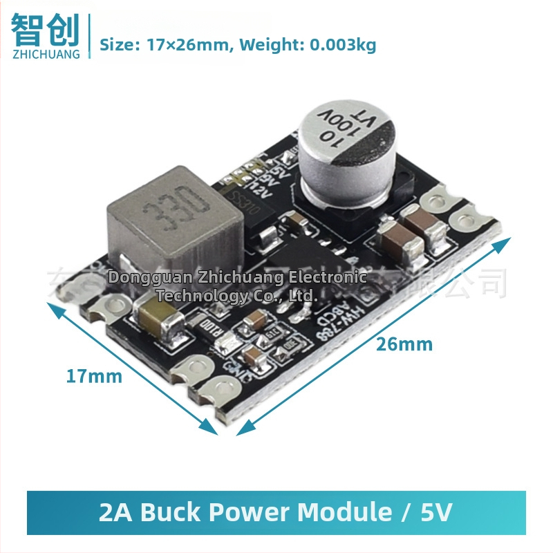 DC-DC buck konvertor modul, vstup 100V/96V/84V/72V/24V, výstup 12V/5V, 2A, kompaktný rozmer