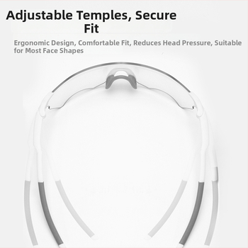 Cyklistické okuliare deň-noc, duálne použitie, UV ochrana, TR90 ultra ľahké, fotokromatické šošovky