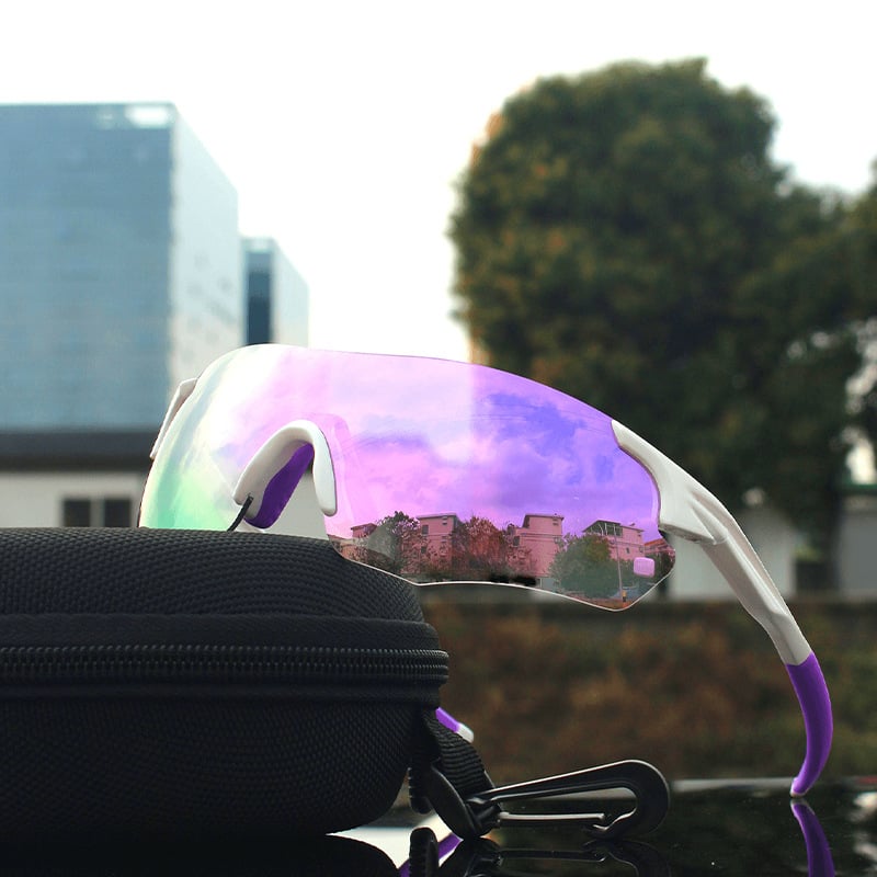 Cyklistické okuliare deň-noc, duálne použitie, UV ochrana, TR90 ultra ľahké, fotokromatické šošovky