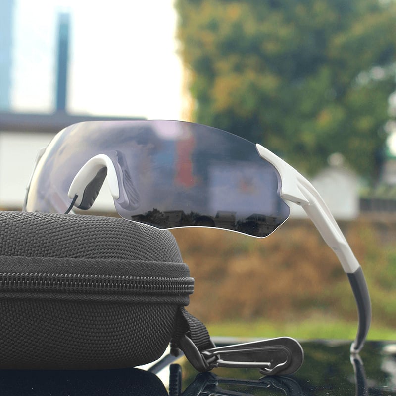 Cyklistické okuliare deň-noc, duálne použitie, UV ochrana, TR90 ultra ľahké, fotokromatické šošovky