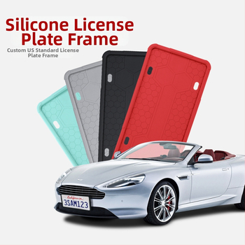 Silikónový mat na poznávaciu značku, obdĺžnikový tvar; kompatibilný s vozidlami General Motors; značky Tai mei