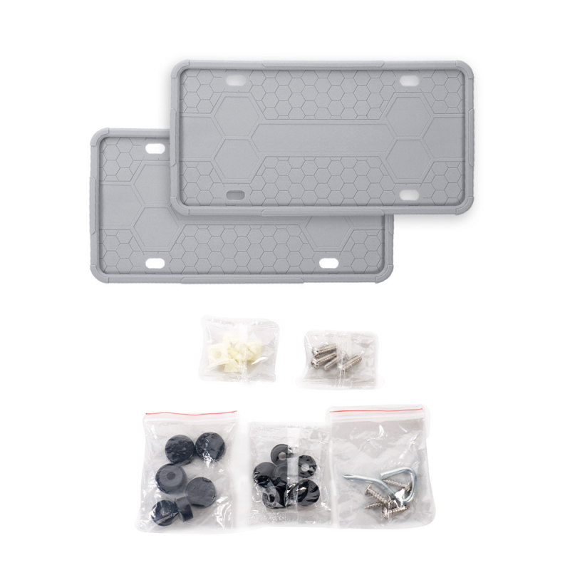 Silikónový mat na poznávaciu značku, obdĺžnikový tvar; kompatibilný s vozidlami General Motors; značky Tai mei