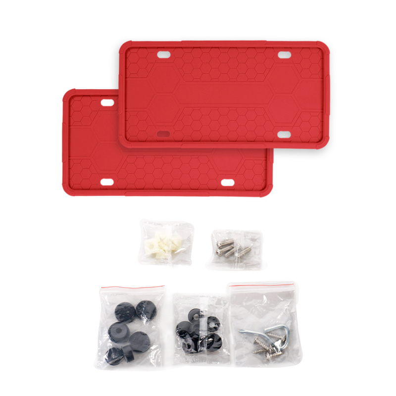 Silikónový mat na poznávaciu značku, obdĺžnikový tvar; kompatibilný s vozidlami General Motors; značky Tai mei