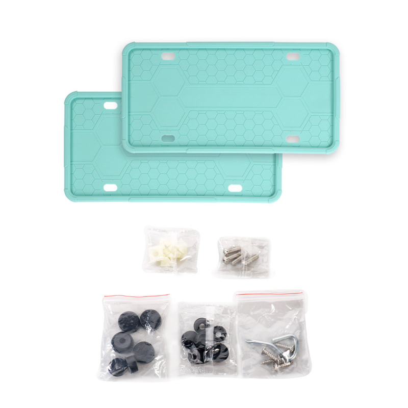 Silikónový mat na poznávaciu značku, obdĺžnikový tvar; kompatibilný s vozidlami General Motors; značky Tai mei