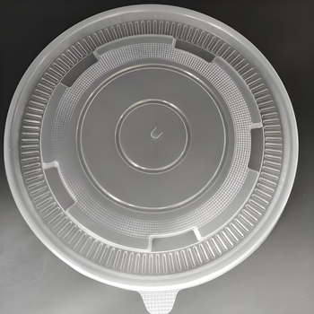 Okrugli poklop za zdjelu, proziran PP, vodonepropusan, s otvorima za ventilaciju, pogodan za zagrijavanje