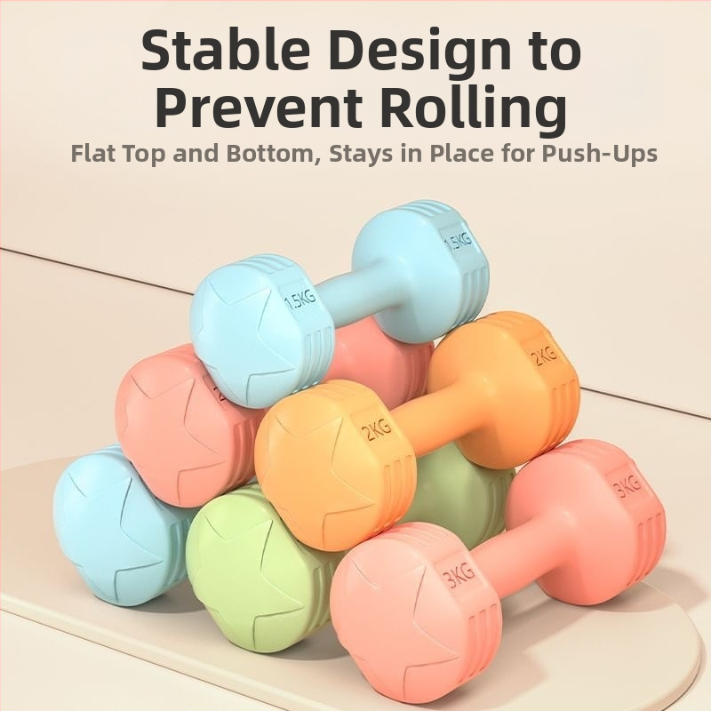 Dumbellu pāris mājas treniņiem (Materiāls EVA; Svars 2 kg; Zīmols Addison)