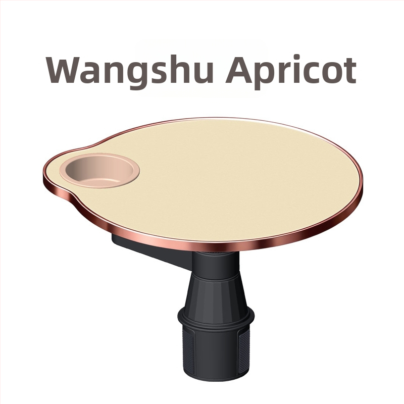 Automašīnas plūdošs galds ar krūzes turētāju, griežams un daudzfunkcionāls, materiāls mākslīgā plāksne, uzstādīšana ar snap-in, universāla savietojamība