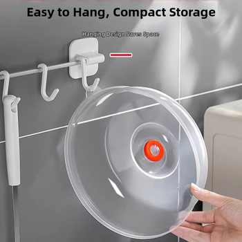 INOMATA Κάλυμμα μικροκυμάτων κατά των πιτσιλισμάτων – διαφανές, ανθεκτικό στη θερμοκρασία καπάκι συντήρησης τροφίμων για πιάτα και μπολ, Ιαπωνία προέλευση, πλαστικό