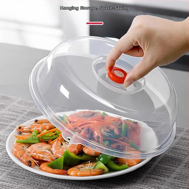 INOMATA Κάλυμμα μικροκυμάτων κατά των πιτσιλισμάτων – διαφανές, ανθεκτικό στη θερμοκρασία καπάκι συντήρησης τροφίμων για πιάτα και μπολ, Ιαπωνία προέλευση, πλαστικό