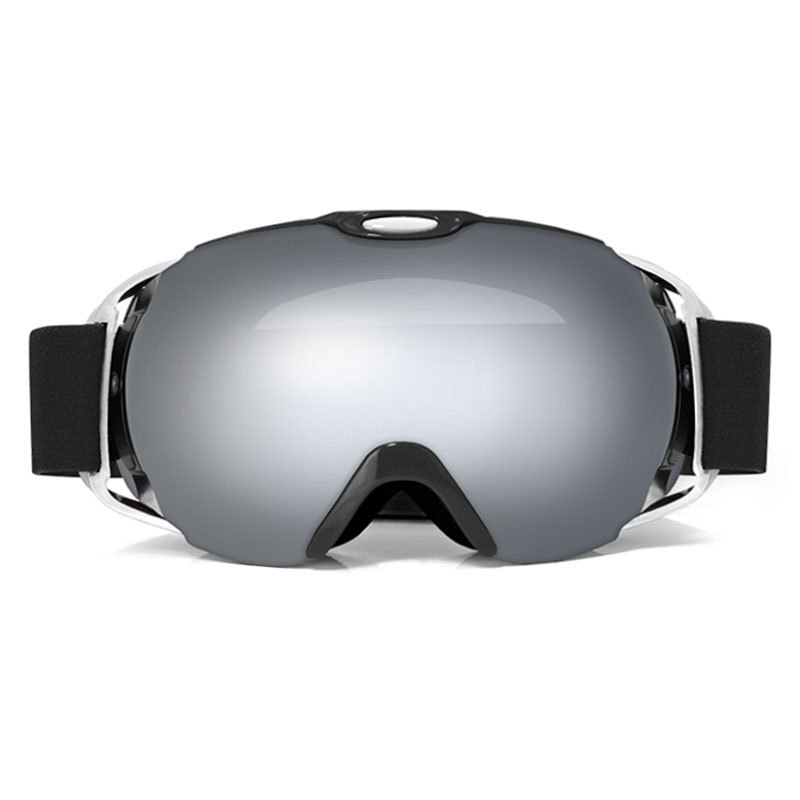 OCORT γυαλιά σκι με διπλό σφαιρικό φακό, αντιθαμβωτικά, PC+TPU κατασκευή, αντιανεμική προστασία ματιών