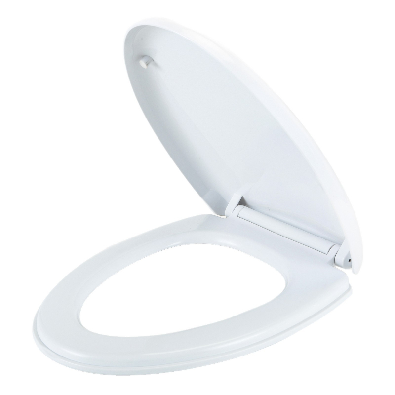 VOU hrubšie veko na toaletu, vycpané, vzdialenosť montážnych otvorov 9–19 cm, model VOU, materiál: PP doska