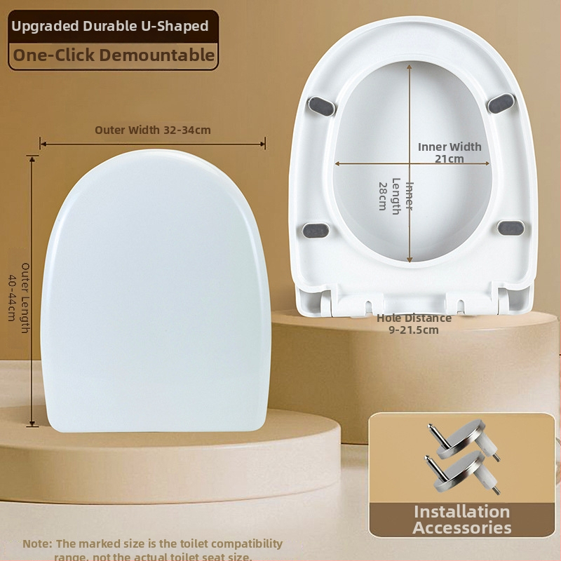 VOU hrubšie veko na toaletu, vycpané, vzdialenosť montážnych otvorov 9–19 cm, model VOU, materiál: PP doska