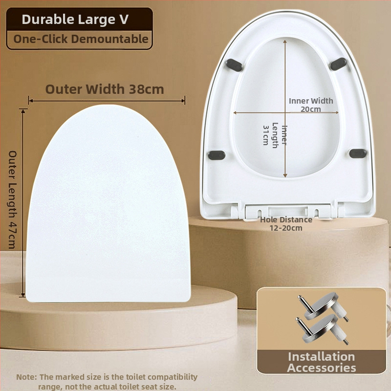 VOU hrubšie veko na toaletu, vycpané, vzdialenosť montážnych otvorov 9–19 cm, model VOU, materiál: PP doska