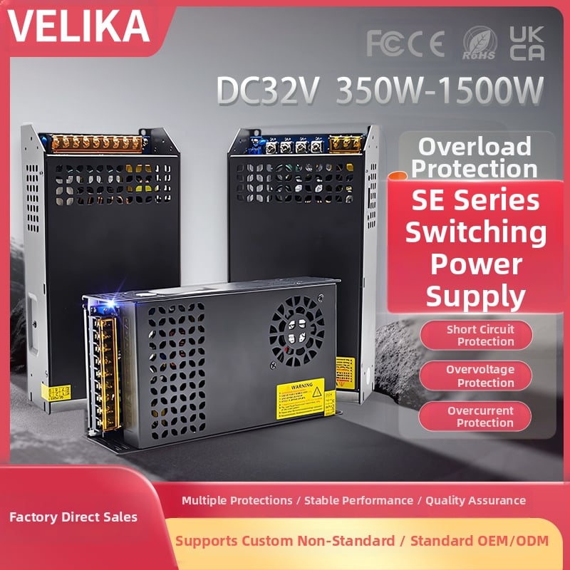 Modul krokového motora, skrinkového typu napájacieho zdroja, vstup AC220V, výstup DC32V, výkon 350–1500W