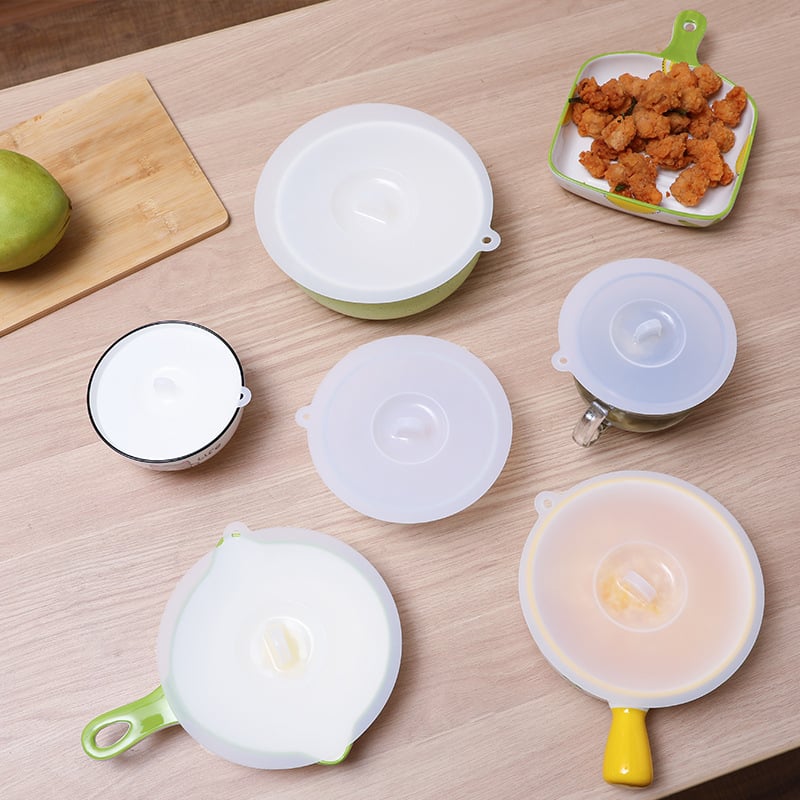 Κάλυμμα σιλικόνης για φλυτζάνι με αναρρόφηση – ποιότητας τροφίμων, ευρωπαϊκό πρότυπο, προστασία από σκόνη, για γυάλινο φλυτζάνι τσαγιού, κούπα και μπολ