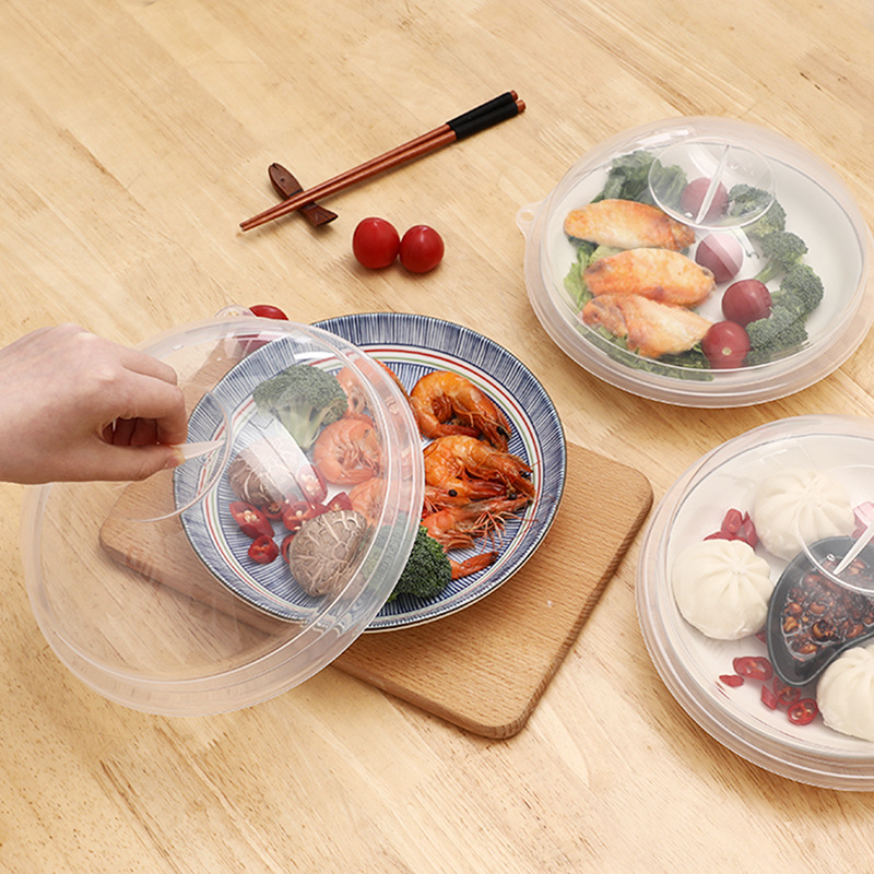 INOMATA κάλυμμα φούρνου μικροκυμάτων, πλαστικό, κατά του πιτσιλίσματος, μοντέρνος μινιμαλιστικός σχεδιασμός