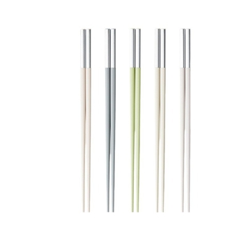 Σετ ξυλάκια φαγητού, υλικό PET, αντιολισθητικά, ανθεκτικά στη θερμότητα, 5 ζεύγη, λογότυπο κατά παραγγελία