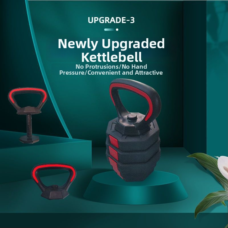 Kettlebella rokturis ar regulējamu pamats garumu – EVA materiāls, universālais svaru plākšņu rokturis, modelis XX833403507297