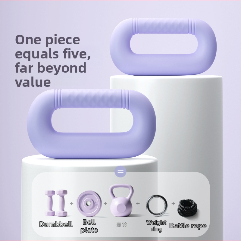 Ringový činkový kruh pre domáce použitie – PVC + želejný piesok, 1/1,5/2/2,5 kg, vhodný pre fitness a tvarovanie tela