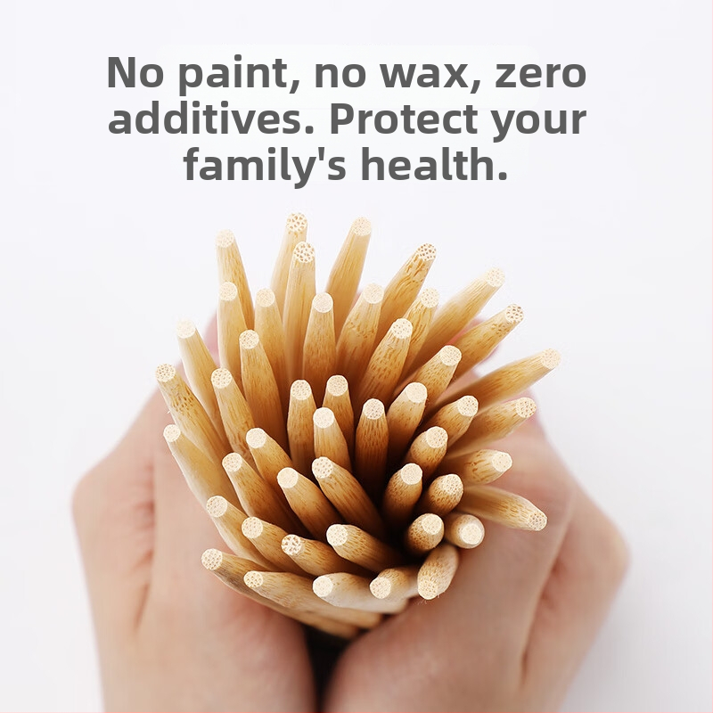 Vienreizējās lietošanas bambusa ēdiena nūjiņas, zīmols Beautiful and Elegant, minimālistisks dizains, iepakojumā 40 vai 80 pāri, izcelsme Chengdu