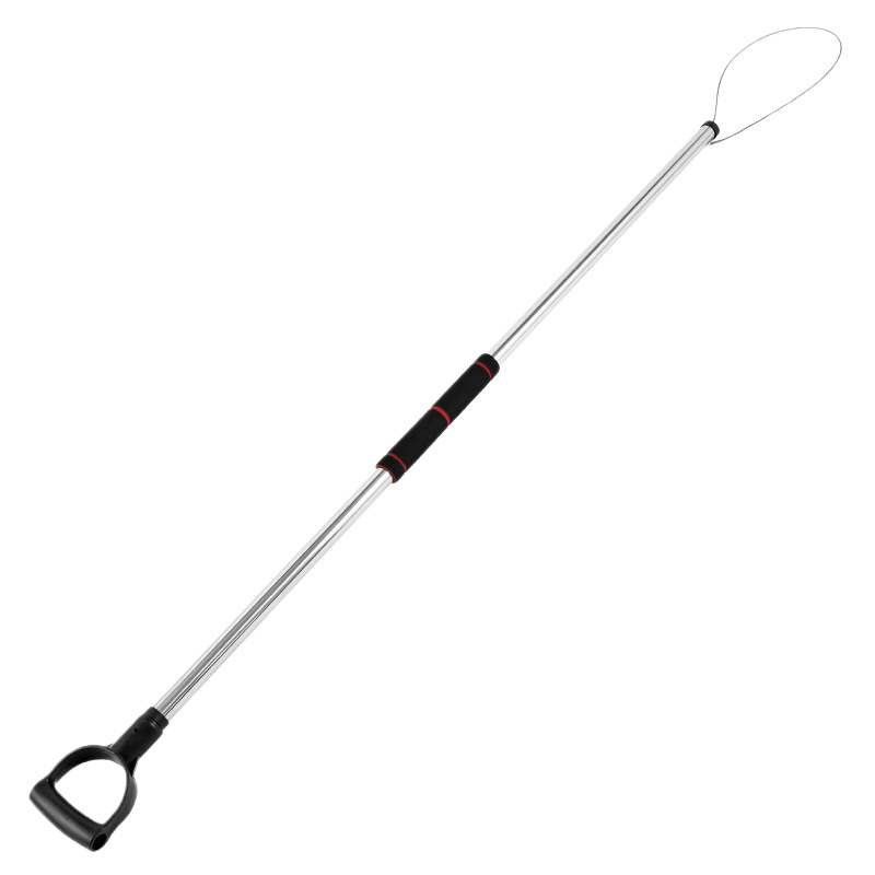 Уловител за котки и кучета с удължена пръчка от неръждаема стомана