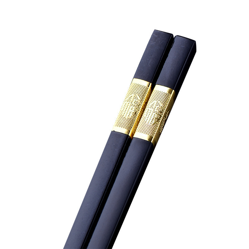 Aluminijske štapiće za jelo, moderni minimalistički stil, poliranje vodnim mlazom, 10 parova, vrhunska kvaliteta