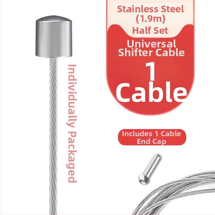 Brzdový kábel z nehrdzavejúcej ocele pre horský zložený bicykel — Feng en sports, unisex, príslušenstvo k bicyklom