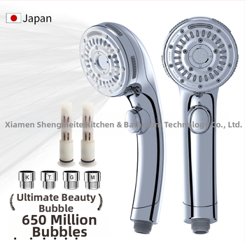 Ručný sprchový systém s americkým štýlom trysky, ABS materiál, úspora vody s mikrobublinkami, odstraňovanie chlóru