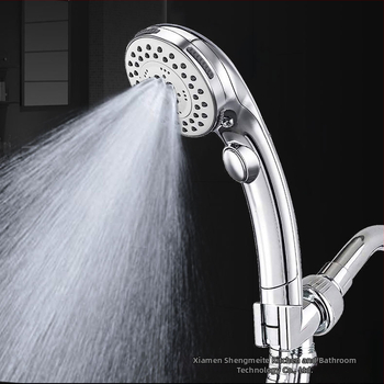 Ručný sprchový systém s americkým štýlom trysky, ABS materiál, úspora vody s mikrobublinkami, odstraňovanie chlóru