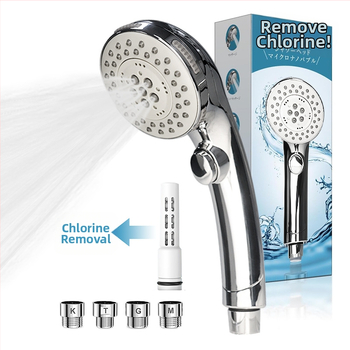 Ručný sprchový systém s americkým štýlom trysky, ABS materiál, úspora vody s mikrobublinkami, odstraňovanie chlóru
