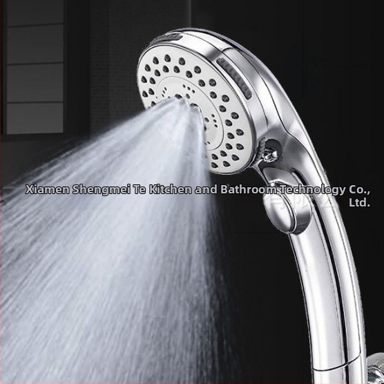 Ručný sprchový systém s americkým štýlom trysky, ABS materiál, úspora vody s mikrobublinkami, odstraňovanie chlóru