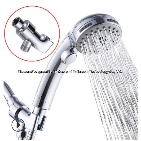 Ručný sprchový systém s americkým štýlom trysky, ABS materiál, úspora vody s mikrobublinkami, odstraňovanie chlóru
