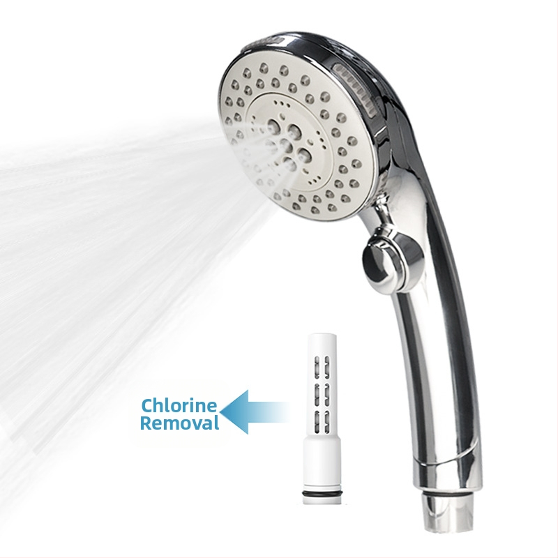 Ručný sprchový systém s americkým štýlom trysky, ABS materiál, úspora vody s mikrobublinkami, odstraňovanie chlóru