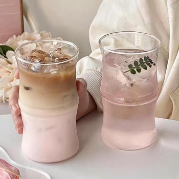 Ποτήρι νερού από γυαλί υψηλής μπόροσιλικότητας – κυλινδρικό, μονής στρώσης, χωρίς χερούλι, θερμοανθεκτικό, με εκτύπωση λογότυπου, οικιακή χρήση