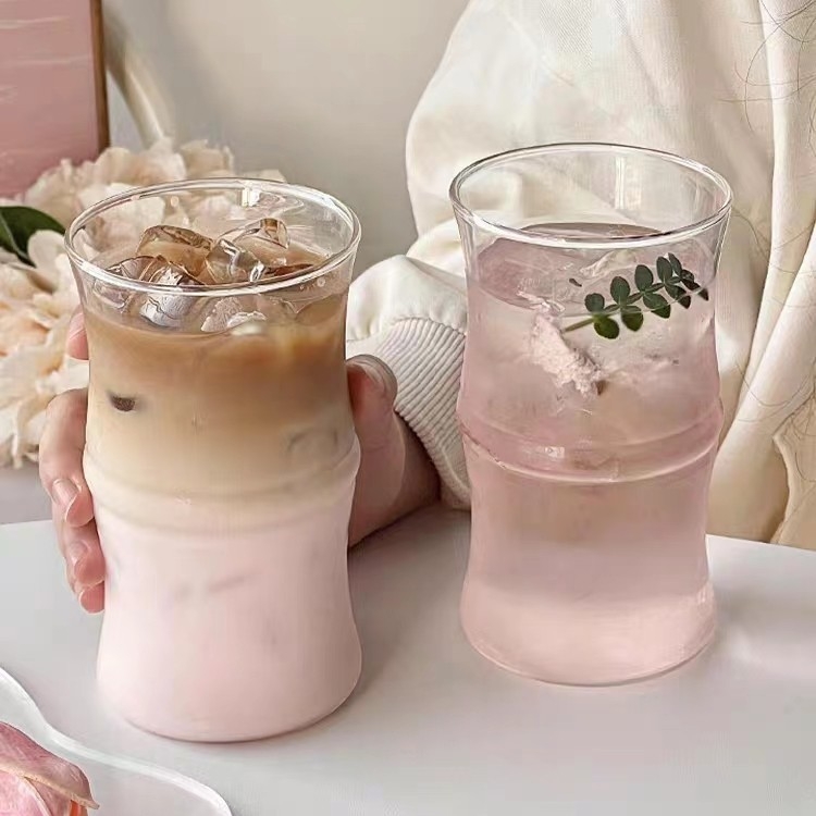 Ποτήρι νερού από γυαλί υψηλής μπόροσιλικότητας – κυλινδρικό, μονής στρώσης, χωρίς χερούλι, θερμοανθεκτικό, με εκτύπωση λογότυπου, οικιακή χρήση