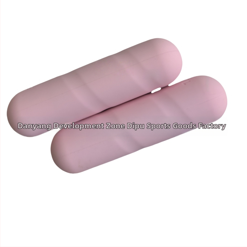 Silikónová palica na tréning paží – železo a silikón, protišmyková úchytka, vhodná pre Pilates/Jóga, hmotnosť 2 kg za pár