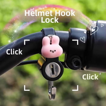 Pengyi Zámok na prilbu pre elektrický skúter — model Electric Scooter Helmet Lock, materiál plast, hmotnosť 0,1 kg, pre vozidlá