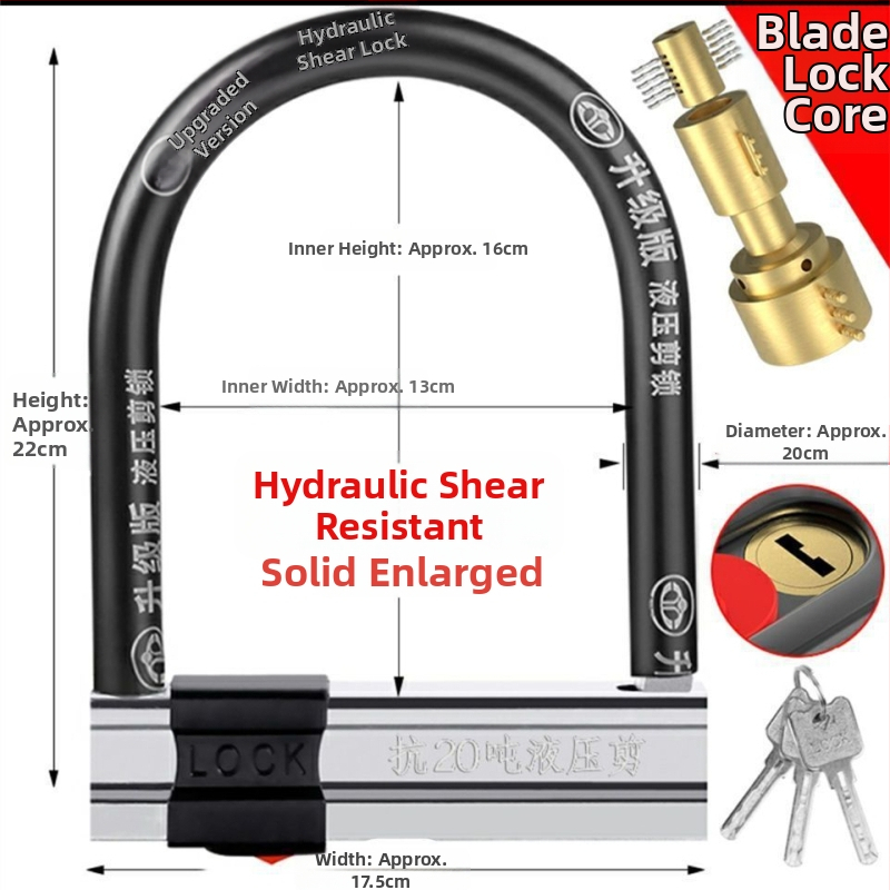 Guan ling zámok na auto, nerezová oceľ, moderný minimalistický štýl, všeobecné použitie.