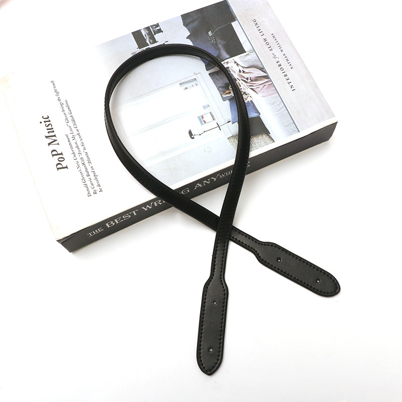 Kožený ramenný popruh pre tašky tote – náhradný popruh, mestský minimalistický štýl, jednofarebný vzor