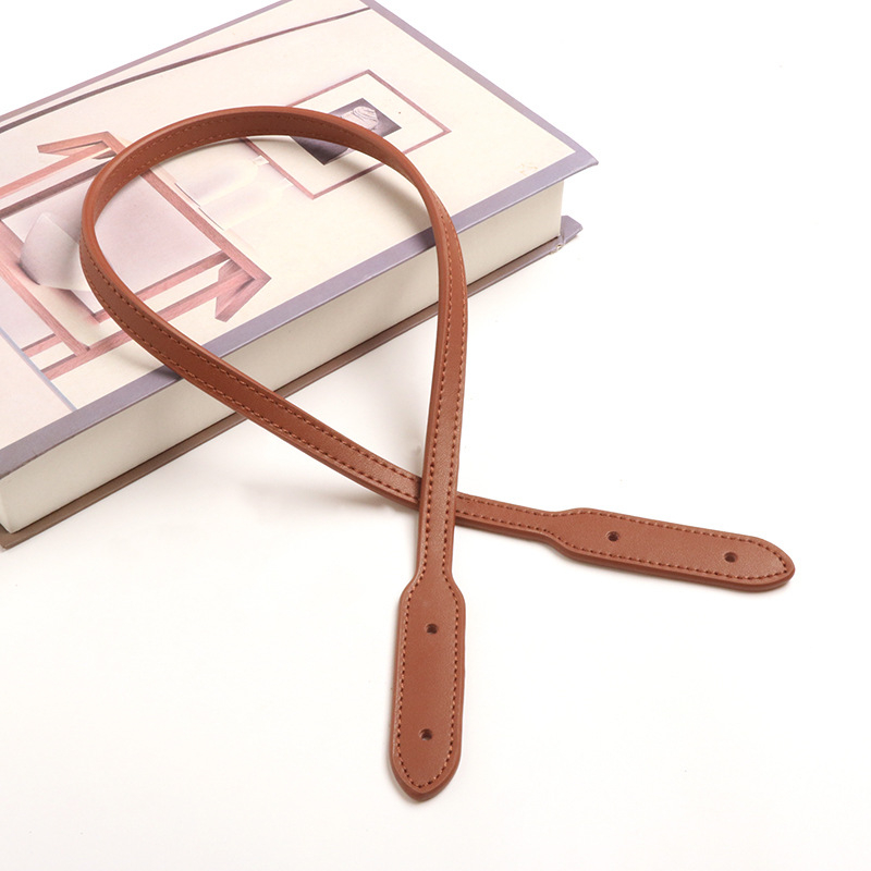 Kožený ramenný popruh pre tašky tote – náhradný popruh, mestský minimalistický štýl, jednofarebný vzor