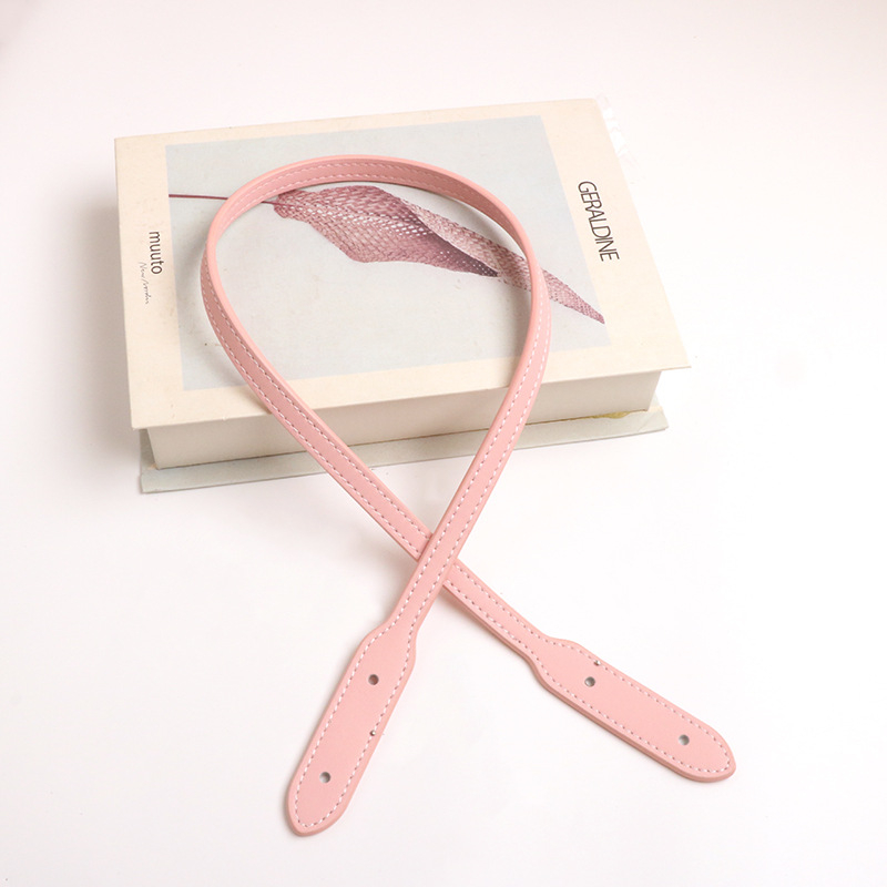 Kožený ramenný popruh pre tašky tote – náhradný popruh, mestský minimalistický štýl, jednofarebný vzor