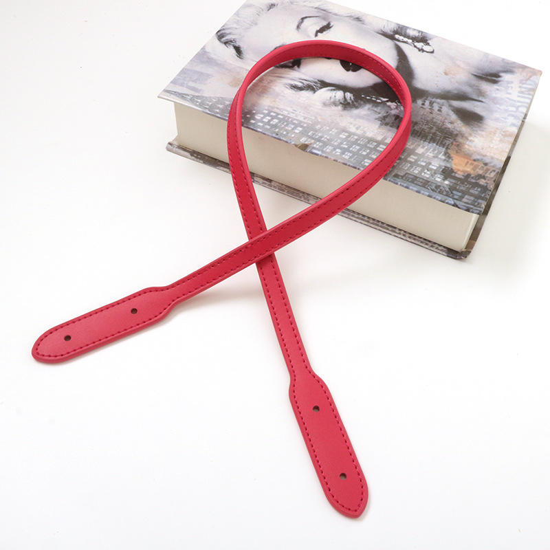 Kožený ramenný popruh pre tašky tote – náhradný popruh, mestský minimalistický štýl, jednofarebný vzor