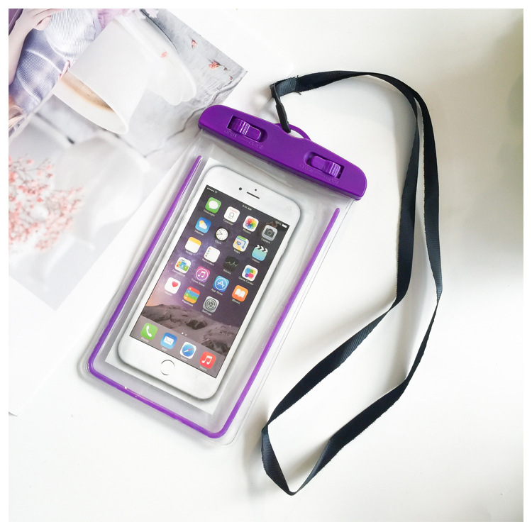 Vonkajšia PVC vodotesná taška na telefón, módny štýl, prispôsobiteľná, potlačené logo, súkromná značka
