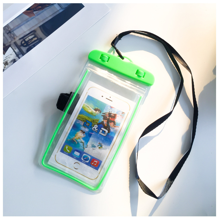 Vonkajšia PVC vodotesná taška na telefón, módny štýl, prispôsobiteľná, potlačené logo, súkromná značka
