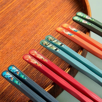 Paličky zliatiny - Nový čínsky štýl, odolné voči vysokým teplotám, protišmykové, odolné voči plesniam