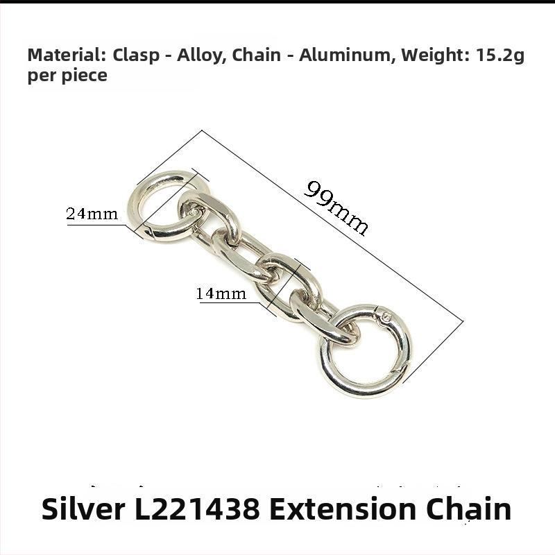 Xinhe Kovová Taška na Rameno s Predĺženým Perlovým Reťazom – Jar 2023, Vzor Krajina