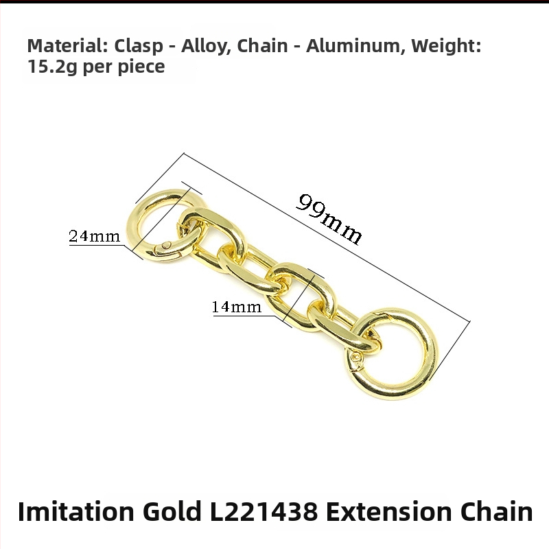 Xinhe Kovová Taška na Rameno s Predĺženým Perlovým Reťazom – Jar 2023, Vzor Krajina