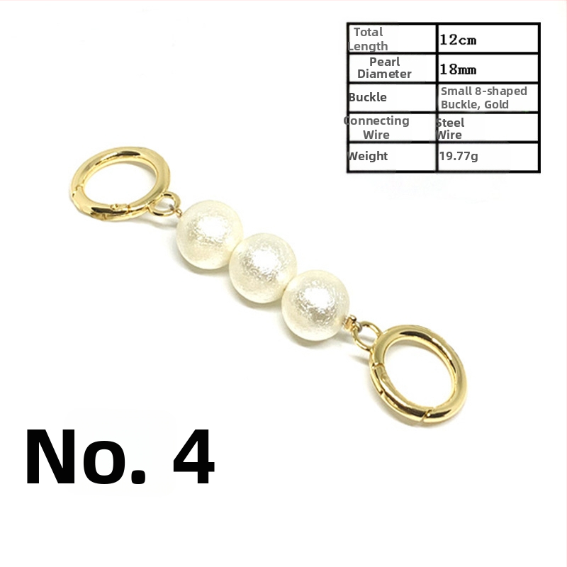 Xinhe Kovová Taška na Rameno s Predĺženým Perlovým Reťazom – Jar 2023, Vzor Krajina