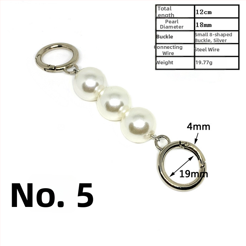 Xinhe Kovová Taška na Rameno s Predĺženým Perlovým Reťazom – Jar 2023, Vzor Krajina